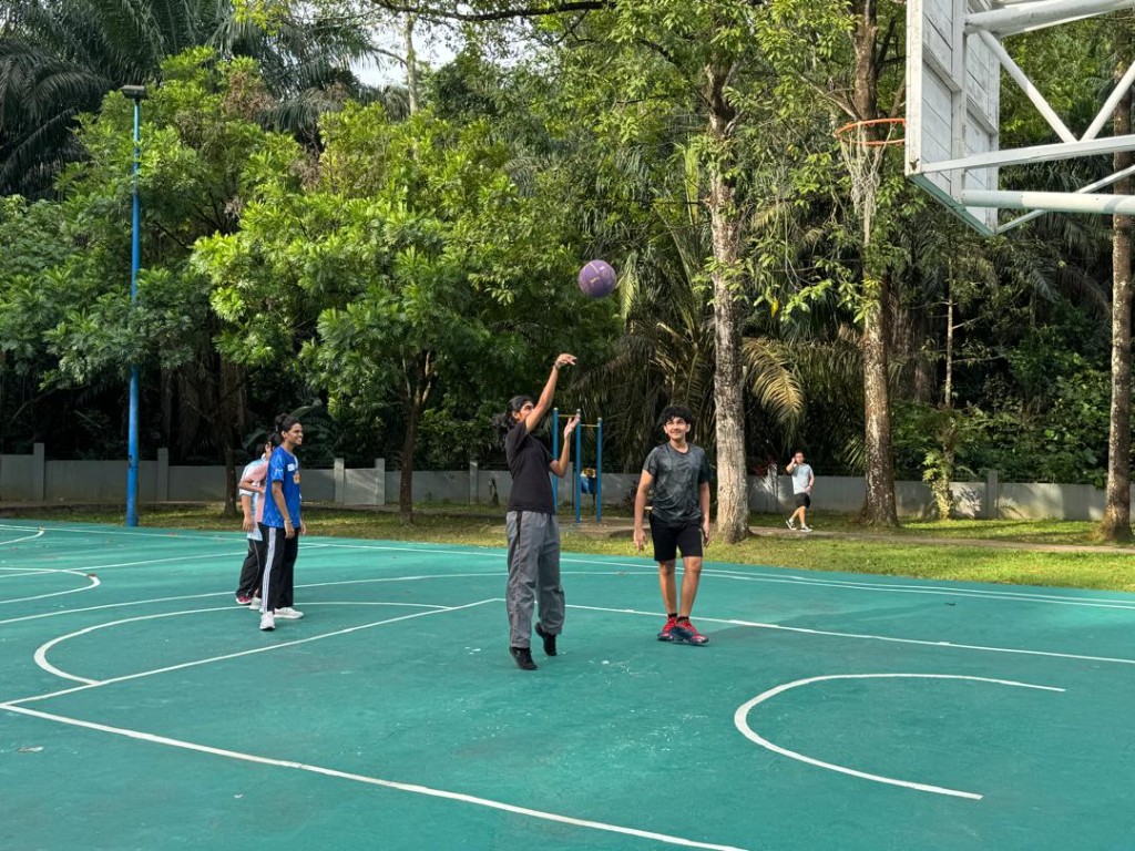 Youth building skills and confidence through basketball